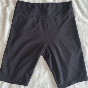 Black Biker Shorts